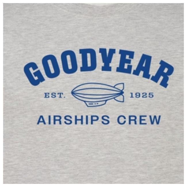The Goodyear Store Airships Crew Varsity Hoodie Sweatshirt