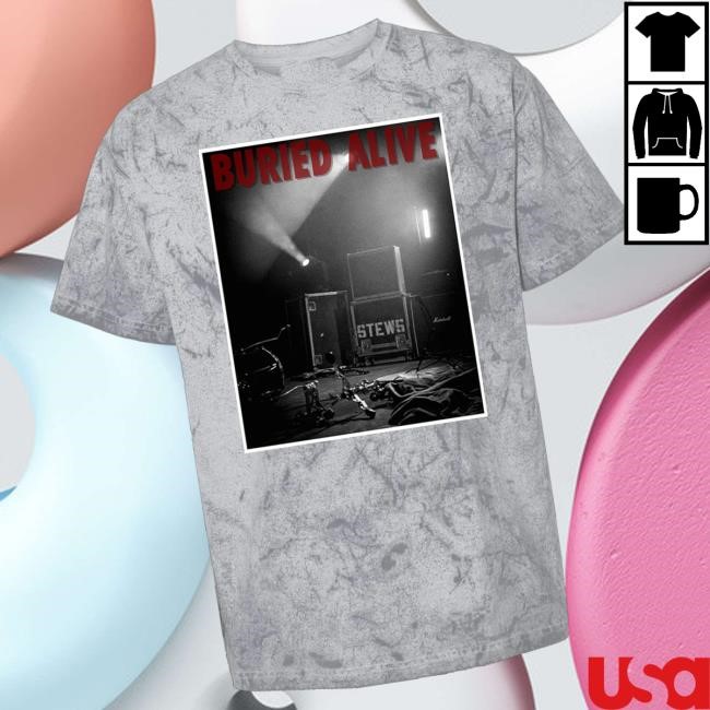 The Stews Band Merch Store Buried Alive Crewneck Sweatshirt