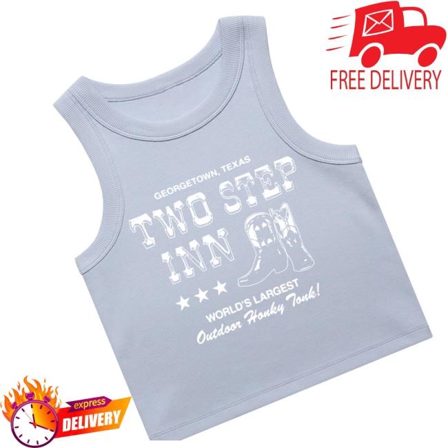 Two Step Inn Merch Store Women's Boots Rib New Shirt