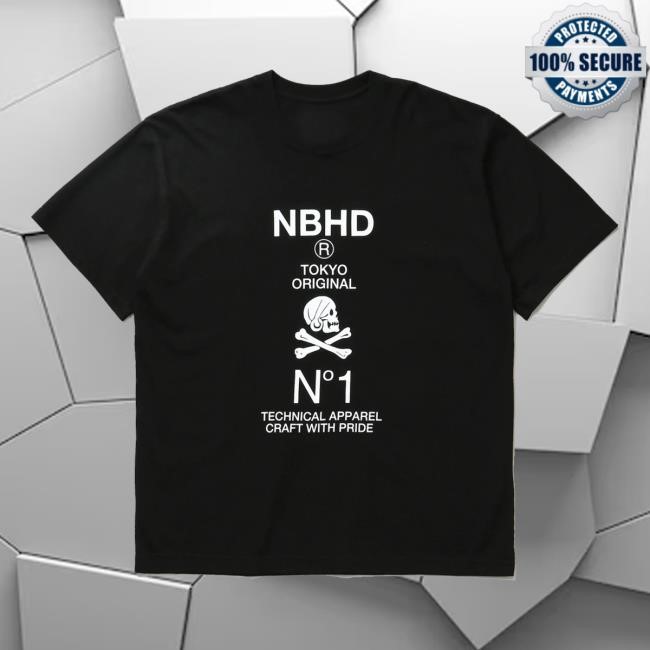 Perksandmini Merch Store Neighborhood Ss26 Nh T-Shirt Ss-8 Black