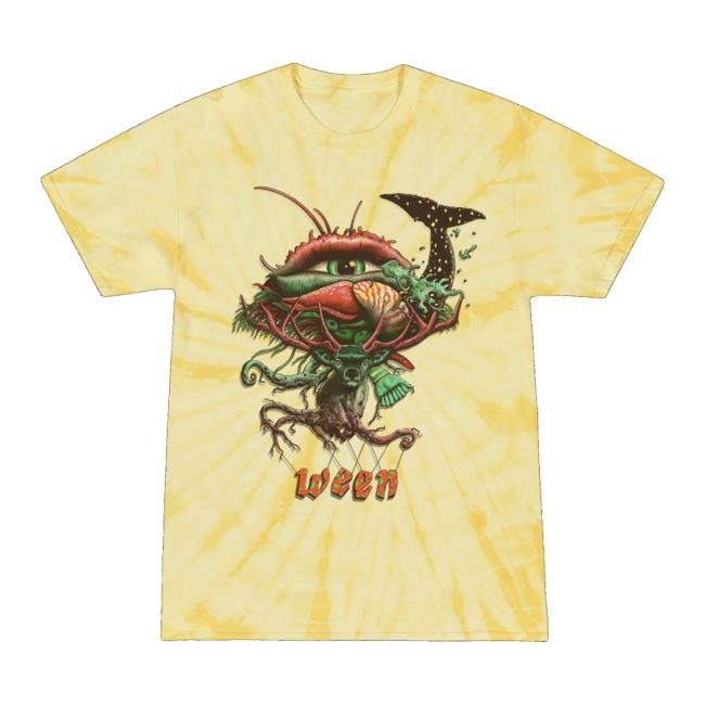 Ween Merch Store Mollusk Eye Tie-Dye Tee