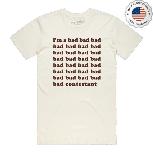 Matt Maltese Bad Contestant T Shirt Matt Maltese Merch Store