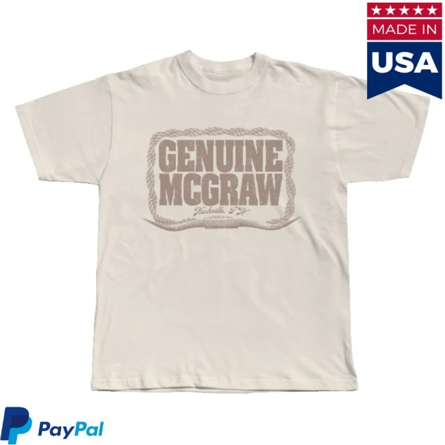 Tim Mcgraw Store Merch Genuine Mcgraw Shirt