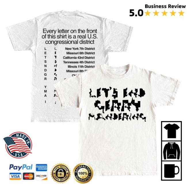Barely Legal Clothing Merch Store Gerrymandering 6Oz Cotton Hoodie Sweashirt