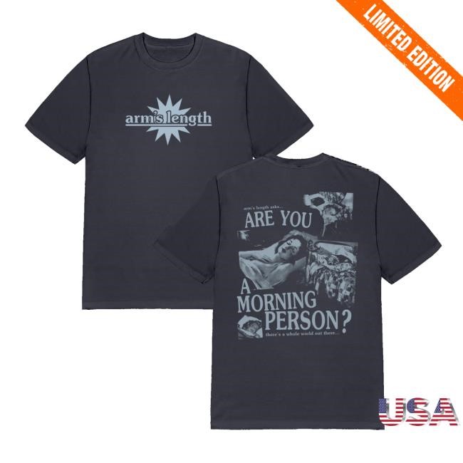 Armslength Merch Morning Person Hoodie Sweatshirt