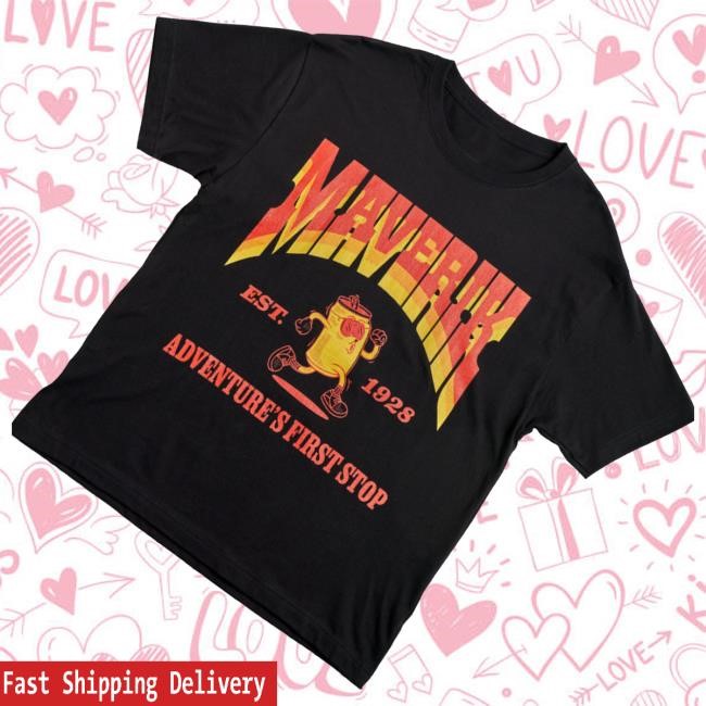 Trending Maverik Merch Maverik Retro Stack Zip Hoodie