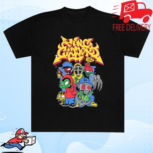 P Doom Records Merch Shop King Gizzard And The Lizard Wizard Gila Gang Hooded Sweatshirt