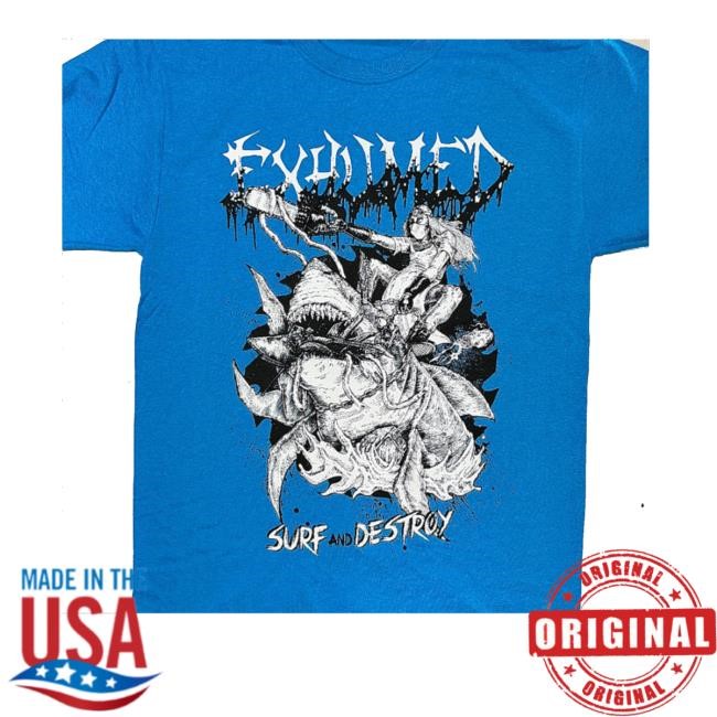 Darker Corners Merch Exhumed Surf And Destroy Sweaters