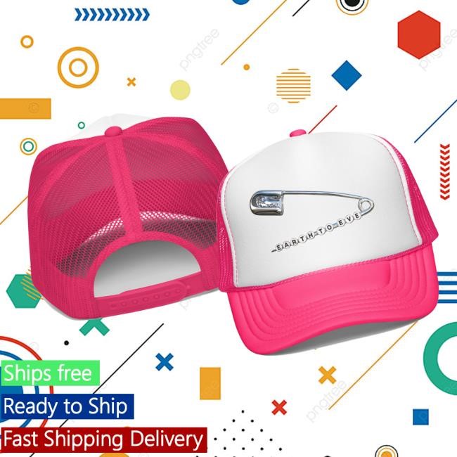 Earth To Eve Merch Store Safety Pin Logo Foam Cap