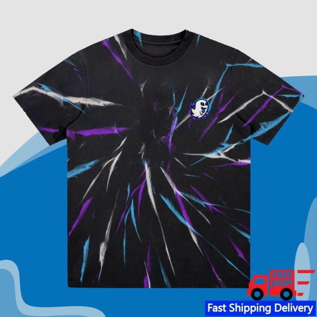 Team Ninja Merch Ghost Black Dye New Shirt
