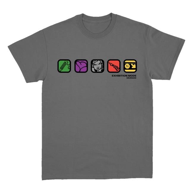 Deadair Store Dead Air Icon Grey Shirt
