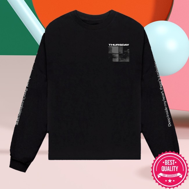 Thursday Merch Missing Page Hotel Zip Up Hooded Sweatshirt