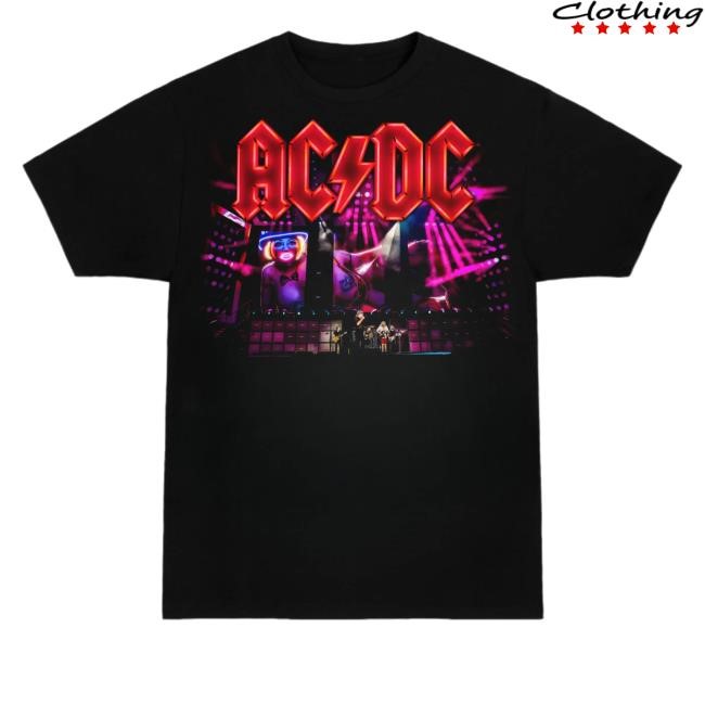 Acdc Merch Store Ac/Dc Webstore Exclusive Rosie Live In Europe Shirt