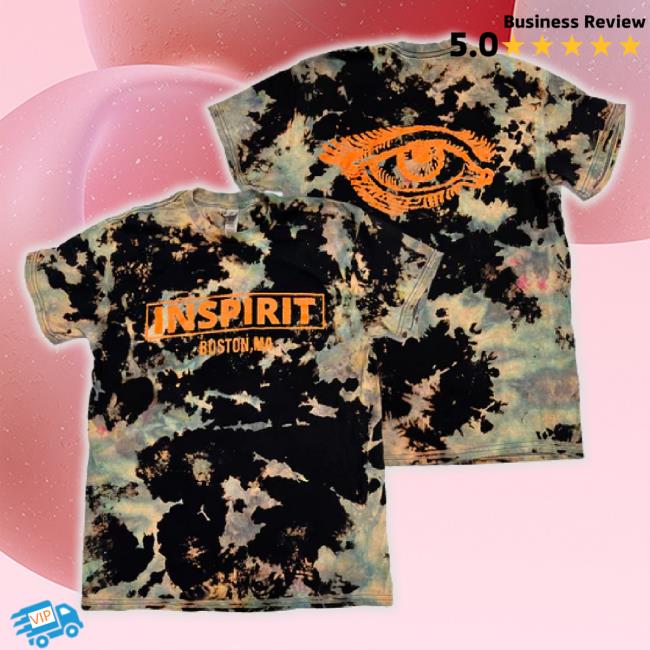 Trending Inspirit - Eye Blue Spots On Black Tie Dye Shirts