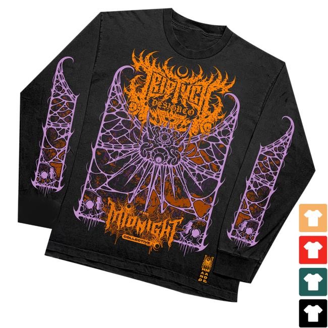 Halloween Triptych Collaboration Long Sleeve Shirt