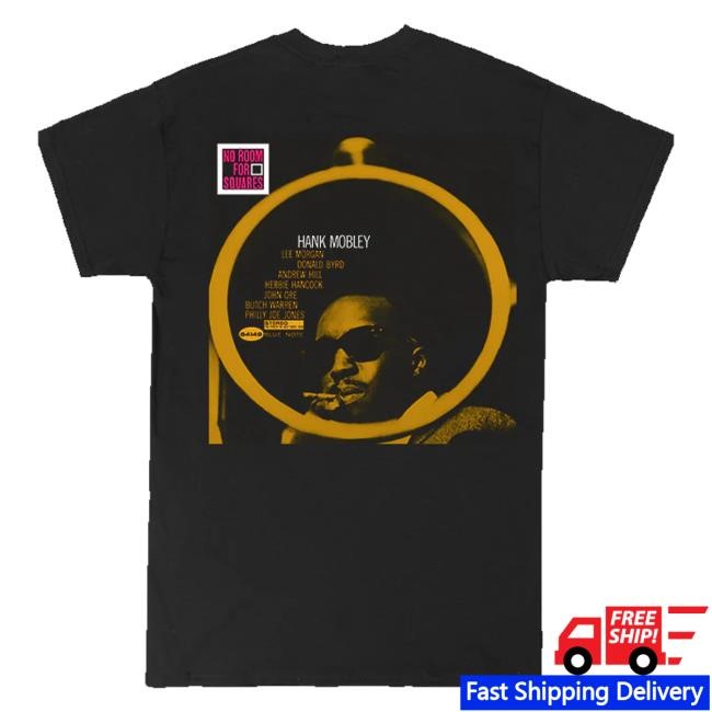 Blue Note Merch Hank Mobley No Room For Squares 84149 Serial Logo Series Zip Up Hoodie