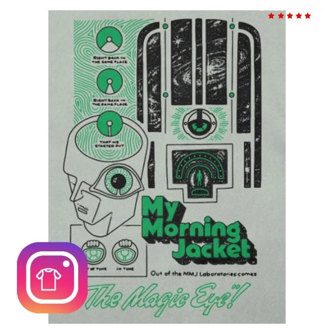 Trending My Morning Jacket Merch Magic Eye Hoodie