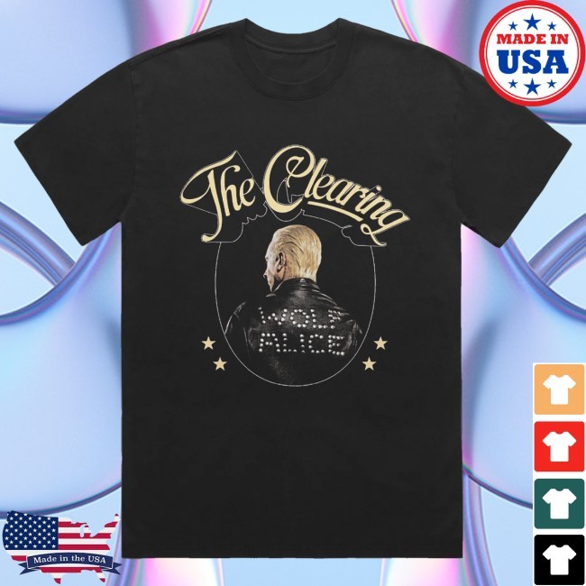 Official Wolf Alice Merch The Clearing Theo Shirts