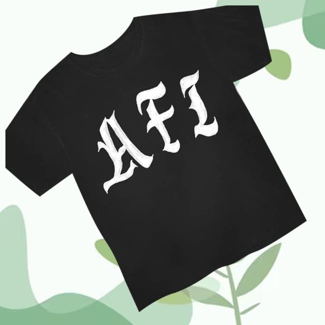 Official Afi Merch Shop Store Afi Logo Black Hoodie, Sweatshirt