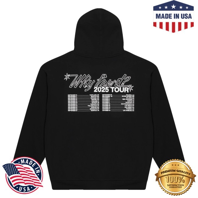 Anderson Paak Why Lawd Tour Hooded Sweatshirt