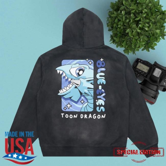 Hypland Merch Yugioh Toon Blue Eyes Classic Shirt