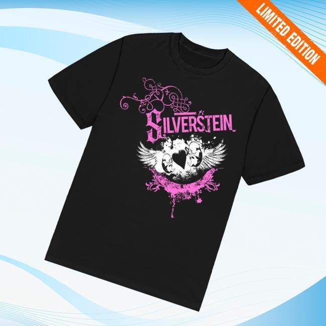 Silverstein Merch Store Wings Tee Shirt