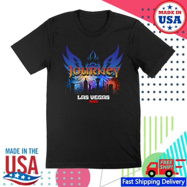 Journey Music Merch Store 2026 Las Vegas Shirt