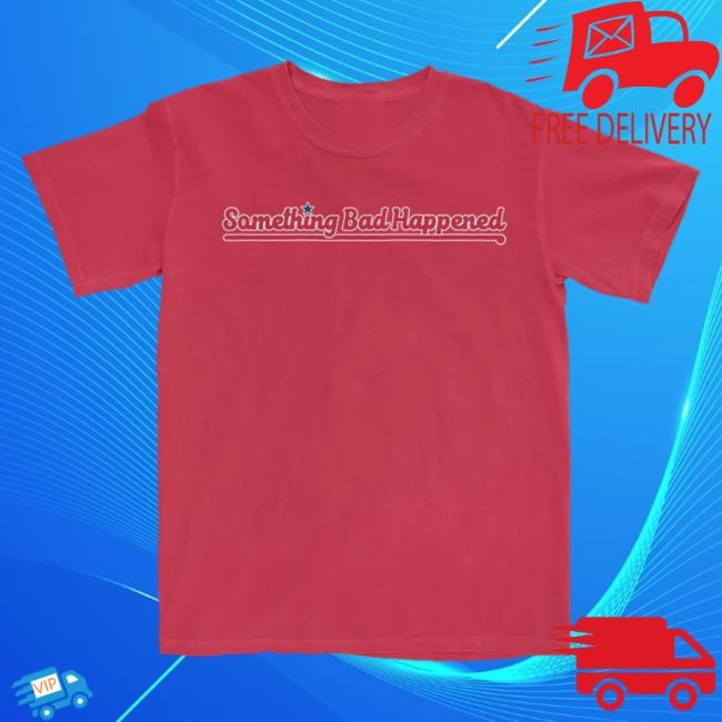 Official Jomboy Media Merch Something Bad Happened Shirt
