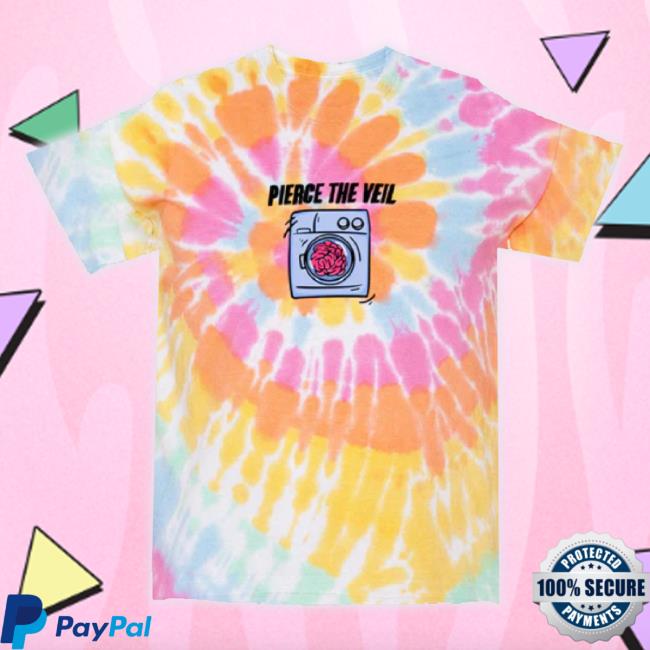Official Ptv Merch Brainwash Tie Dye Hoodie
