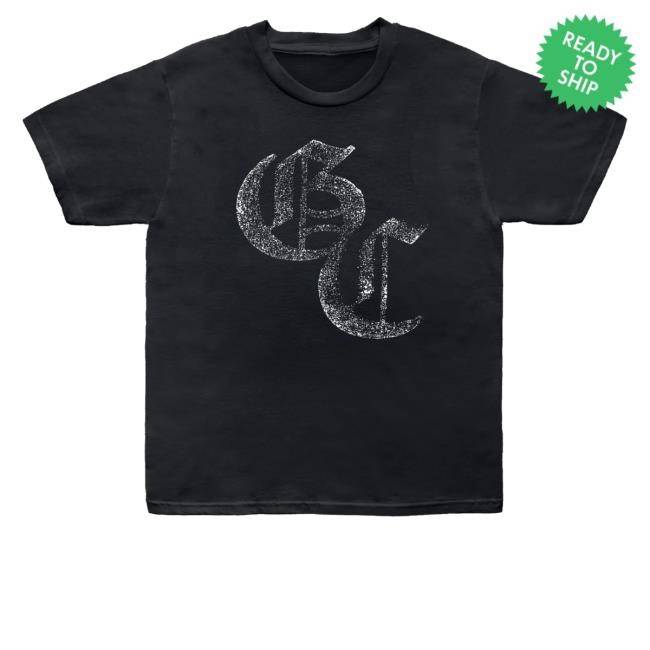 Official Good Charlotte Text Stone Wash Tee