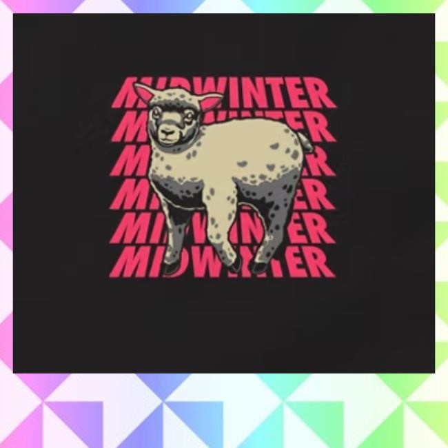 Official Midwinter Merch Counting Sheep Tee Shirt