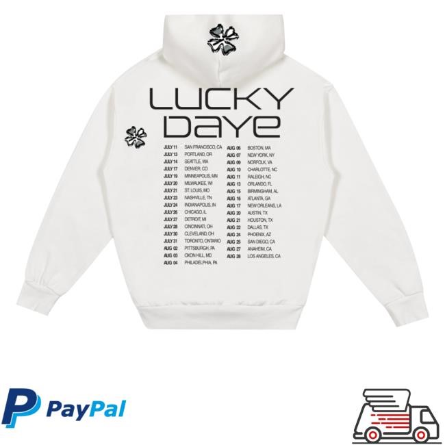 Luckydaye Merch Algorithm Tour Tee Shirt