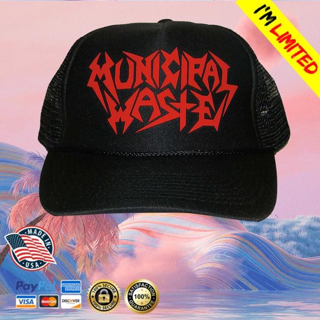 Jsr Direct Merch Municipal Waste Wasted Trucker Hat