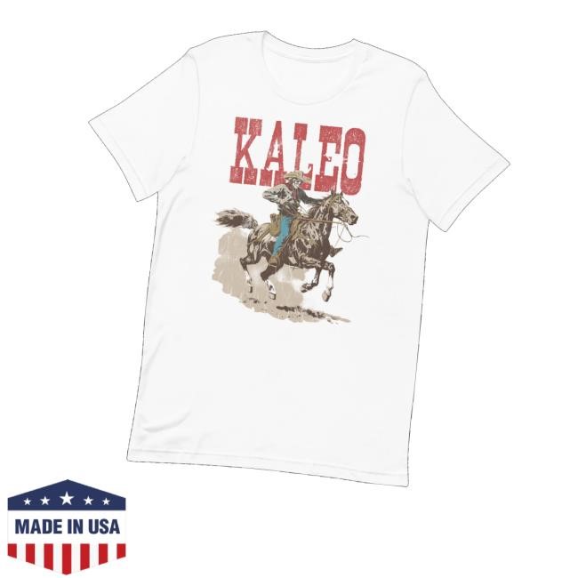 Kaleo Official Merch Horse Racing Skeleton T-Shirt