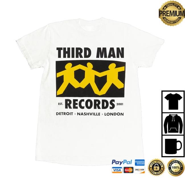 Third Man Records Merch Store Paper Chain Long Sleeve T Shirt