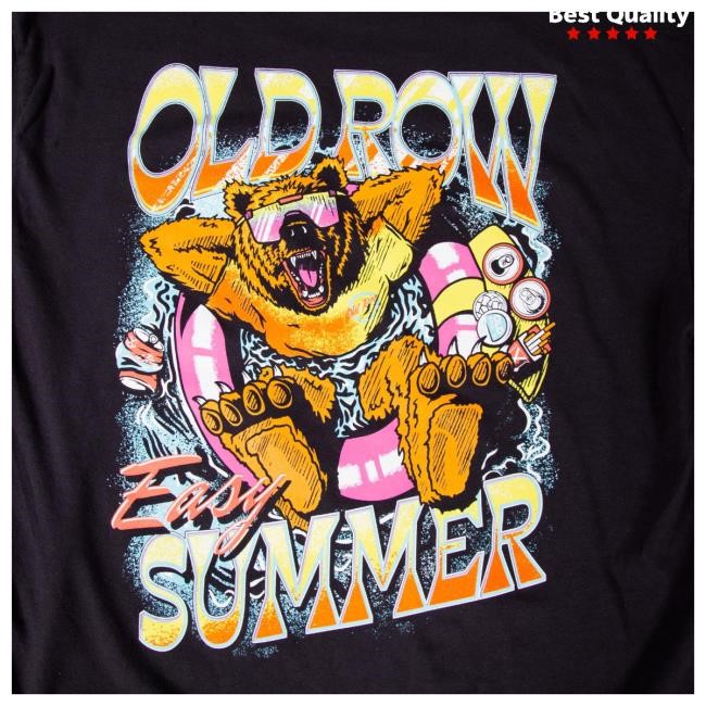 Official Old Row Merch Easy Summer Crewneck Sweatshirt