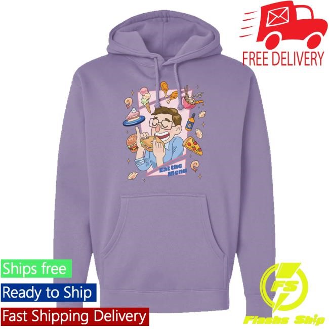 Try Guys Merch Keith's Food Bounty Long Sleeve T Shirt