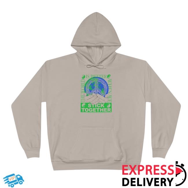 Stick Reviews Merch Store Stick Together For Earth Sweatshirt