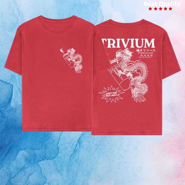 Trending Trivium Merch Shred Your Taste Buds Crewneck Sweatshirt