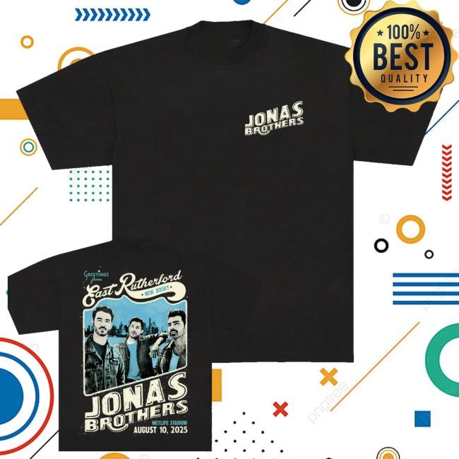 Jonas Brothers Merch Shop Store Greetings From Your Hometown T Shirts