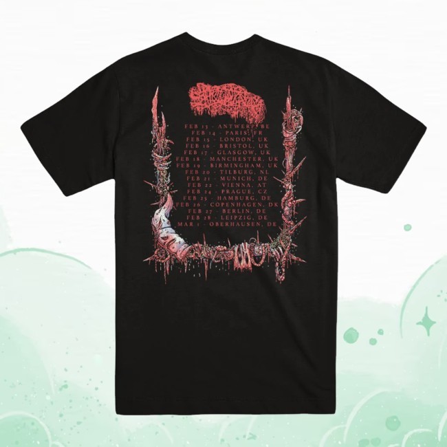 Evil Greed Store Merch Sanguisugabogg Tour 26 Long Sleeve T Shirt