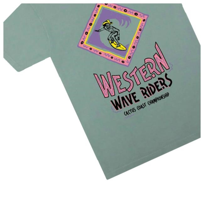 Western Wave Rider Hoodie