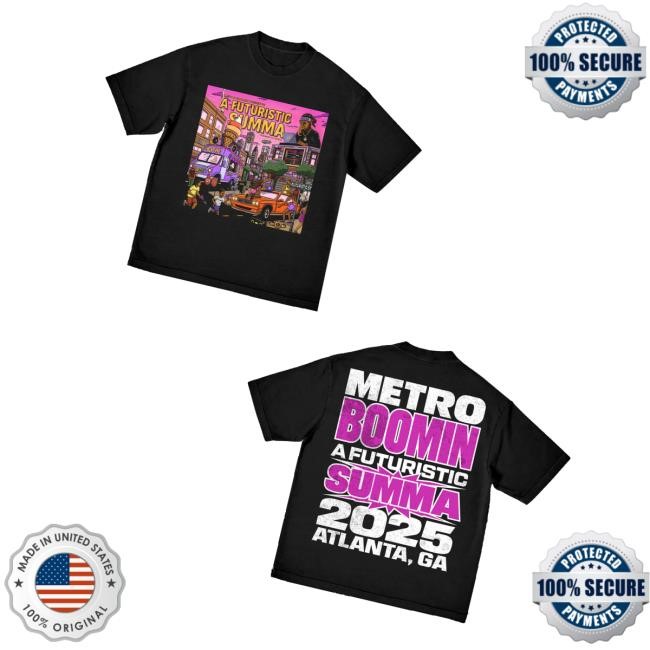 Metro Boomin Merch Store Shop A Futuristic Summa Cover Long Sleeve T Shirt