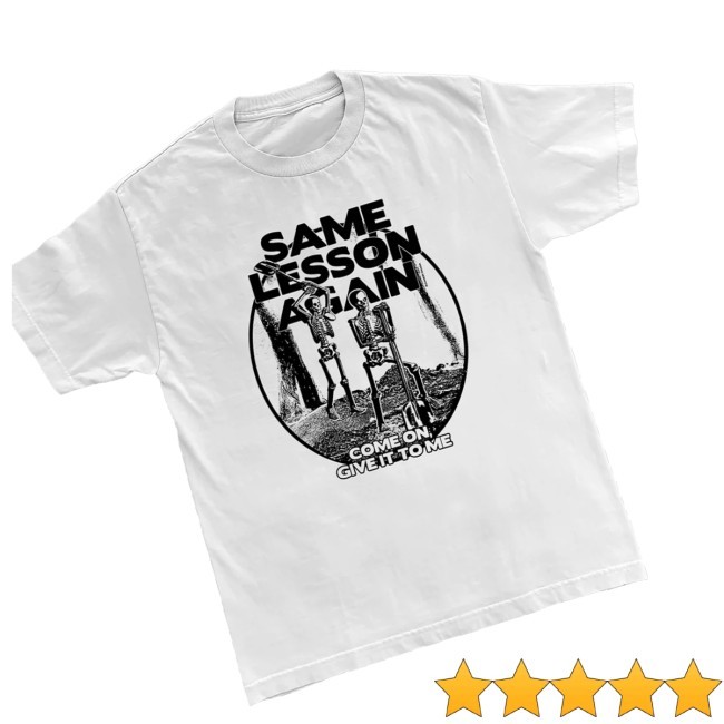 Trending Paramore Store Merch Same Lesson Again Thick Skull Long Sleeve T Shirt