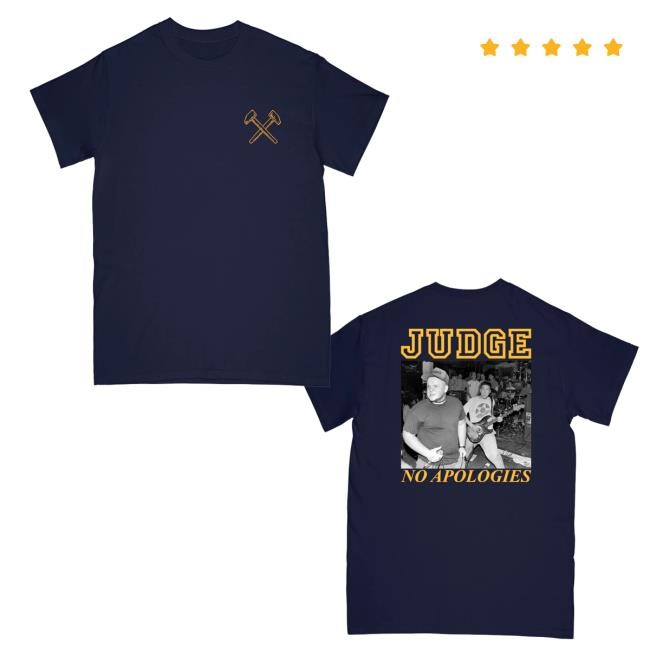 Revhq Merch Shop Judge No Apologies New Shirt