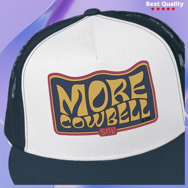 Snl More Cowbell Trucker Hat