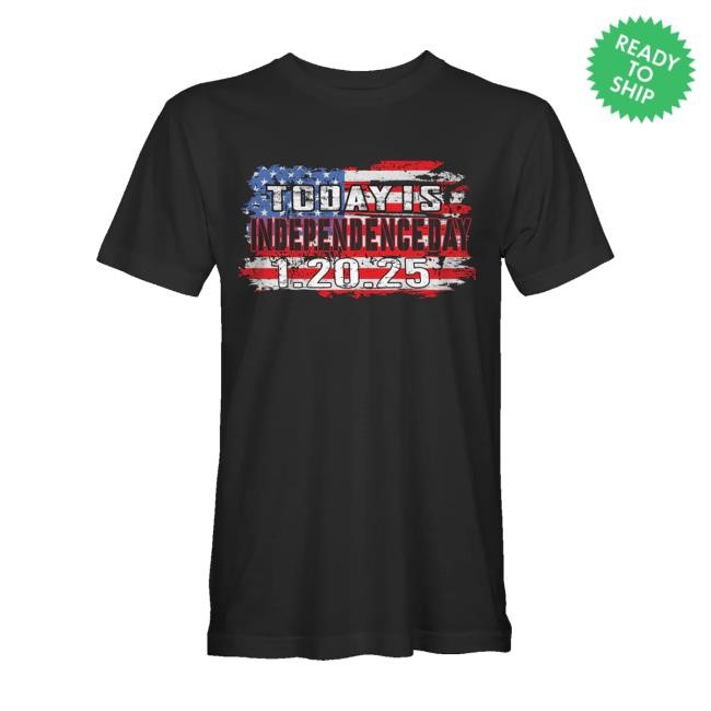 Crowdershop Store Trump Today Is Independence Day T-Shirt