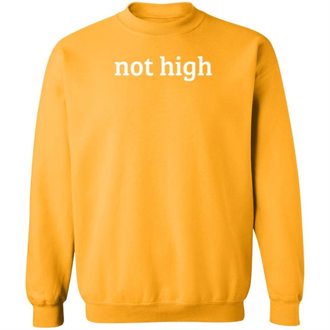 Keefler Not High Hoodie Bonfire Not High Hoodie Keefler Not High Hoodie Bonfire Not High Hoodie