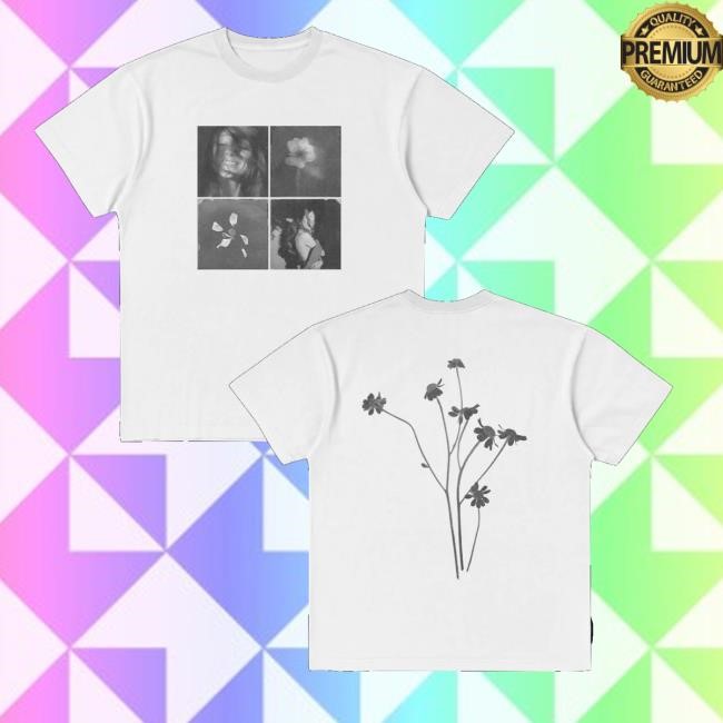 Ariana Grande Merch Store Petal Tile Photo Tee Shirt