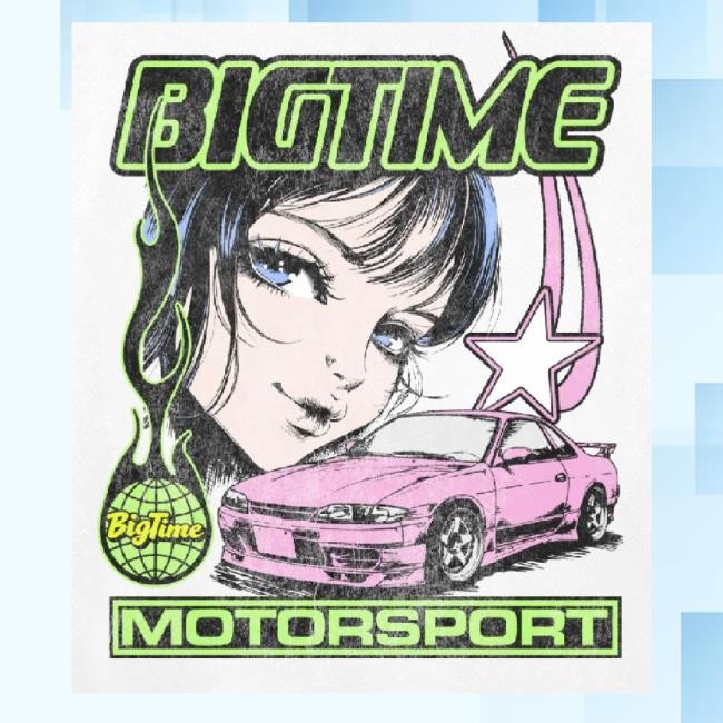 Official Bigtime Merch Anime Sweaters White